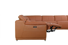 HomeRoots 26"7" X 32"0 X 266".4 Power Reclining 8Pc Sectional