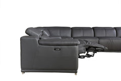 HomeRoots 26"7" X 32"0 X 266".4 Power Reclining 8Pc Sectional