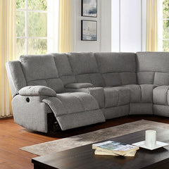 Furniture of America Magneti Reclining Sectional