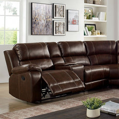 Furniture of America Castle Reclining Sectional