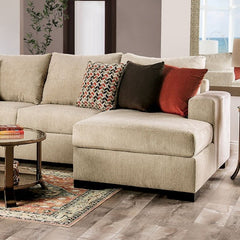 Furniture of America Sandrock Upholstered Sectional