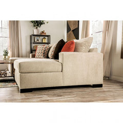 Furniture of America Sandrock Upholstered Sectional